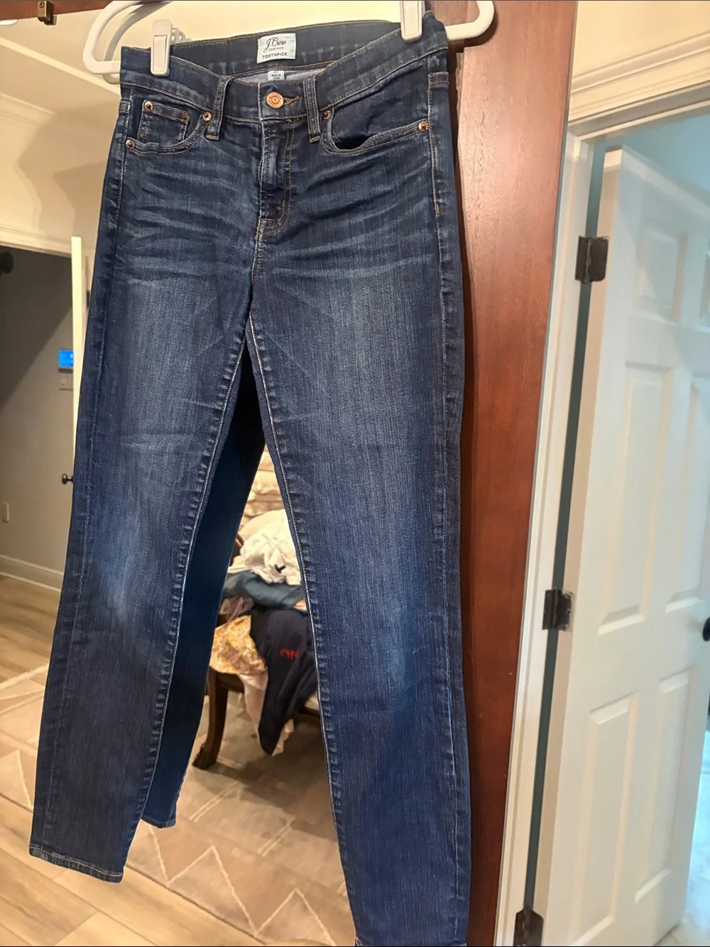 J. Crew Women's Skinny Jeans in Dark Denim